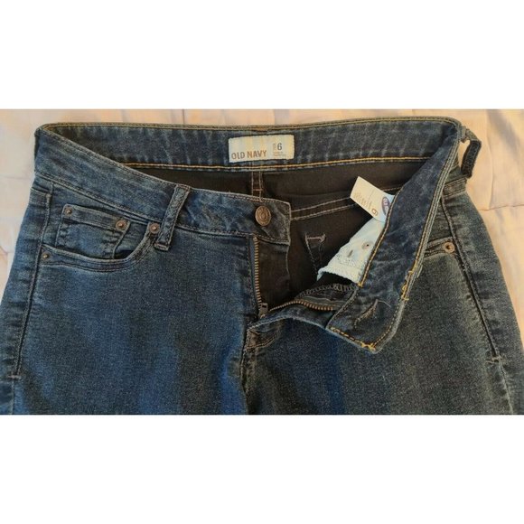 Old Navy Women's Navy Blue Jeggings / Regular (Size 6) - Picture 5 of 9